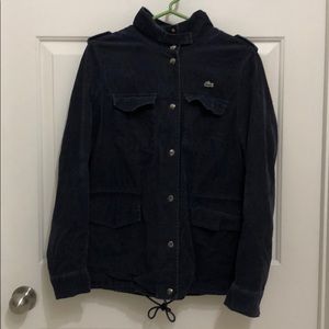 Lacoste Navy Corduroy Jacket
